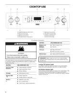 Предварительный просмотр 6 страницы Kenmore ELITE 66598013700 Use & Care Manual