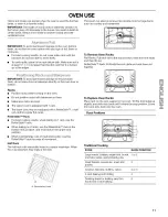 Предварительный просмотр 11 страницы Kenmore ELITE 66598013700 Use & Care Manual