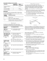 Предварительный просмотр 12 страницы Kenmore ELITE 66598013700 Use & Care Manual