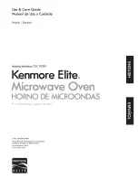 Kenmore ELITE 721. 7920 Use And Care Manual preview