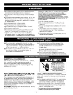 Preview for 4 page of Kenmore Elite 721.88512 Use And Care Manual