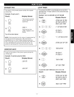 Preview for 11 page of Kenmore Elite 721.88512 Use And Care Manual