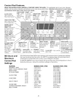 Предварительный просмотр 16 страницы Kenmore Elite 790.3103 Series Use & Care Manual