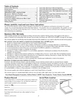 Предварительный просмотр 2 страницы Kenmore Elite 790.4890 Series Use & Care Manual