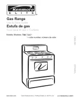 Предварительный просмотр 1 страницы Kenmore ELITE 790.7943 Use & Care Manual