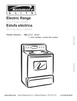 Kenmore ELITE 790.9747 Series Use & Care Manual предпросмотр