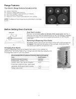 Preview for 7 page of Kenmore ELITE 790.9747 Series Use & Care Manual