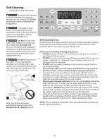 Preview for 36 page of Kenmore ELITE 790.9747 Series Use & Care Manual