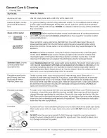 Preview for 40 page of Kenmore ELITE 790.9747 Series Use & Care Manual