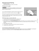 Preview for 43 page of Kenmore ELITE 790.9747 Series Use & Care Manual