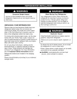 Preview for 9 page of Kenmore ELITE 795.7104 Use And Care Manual