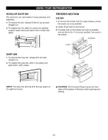 Preview for 23 page of Kenmore ELITE 795.7104 Use And Care Manual