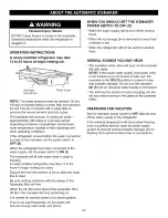 Preview for 27 page of Kenmore ELITE 795.7104 Use And Care Manual