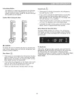 Предварительный просмотр 19 страницы Kenmore Elite 795.7132 Series Use & Care Manual