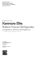 Preview for 1 page of Kenmore Elite 795.7218 Series Use & Care Manual