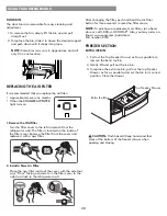 Preview for 28 page of Kenmore Elite 795.7218 Series Use & Care Manual