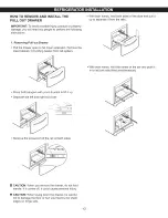 Предварительный просмотр 13 страницы Kenmore ELITE 795.7834 Series Use & Care Manual