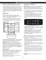 Предварительный просмотр 16 страницы Kenmore ELITE 795.7834 Series Use & Care Manual