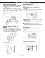 Предварительный просмотр 20 страницы Kenmore ELITE 795.7834 Series Use & Care Manual