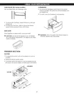 Предварительный просмотр 21 страницы Kenmore ELITE 795.7834 Series Use & Care Manual