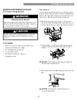 Предварительный просмотр 21 страницы Kenmore Elite 795.7902 Series Use & Care Manual