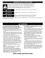 Preview for 4 page of Kenmore Elite 79575559400 User Manual