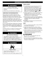 Preview for 7 page of Kenmore Elite 79575559400 User Manual