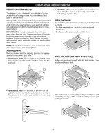 Preview for 17 page of Kenmore Elite 79575559400 User Manual