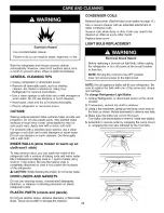 Preview for 24 page of Kenmore Elite 79575559400 User Manual