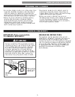 Preview for 5 page of Kenmore Elite 796.4147 Series Use & Care Manual