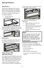 Предварительный просмотр 13 страницы Kenmore Elite 970R44843 Use & Care Manual