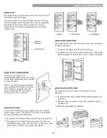 Preview for 27 page of Kenmore Elite Grab-N-Go 795.7403 series Use & Care Manual