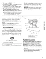 Предварительный просмотр 13 страницы Kenmore Elite HE3 110.4785 Series Use & Care Manual