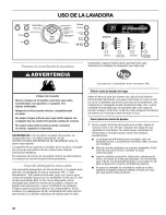 Предварительный просмотр 36 страницы Kenmore Elite HE3 110.4785 Series Use & Care Manual