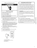 Preview for 7 page of Kenmore elite he3 Owner'S Manual And Installation Instructions