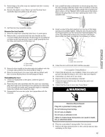 Предварительный просмотр 13 страницы Kenmore ELITE HE4 110.9586 Series Use & Care Manual