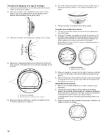 Предварительный просмотр 36 страницы Kenmore ELITE HE4 110.9586 Series Use & Care Manual