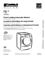 Preview for 1 page of Kenmore Elite HE5t Steam 110.4770 Series Use & Care Manual