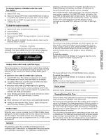 Preview for 15 page of Kenmore Elite HE5t Steam 110.4770 Series Use & Care Manual