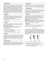 Preview for 18 page of Kenmore Elite HE5t Steam 110.4770 Series Use & Care Manual