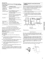 Предварительный просмотр 5 страницы Kenmore Elite Oasis HT 110.2808 Series Use & Care Manual