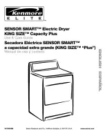 Предварительный просмотр 1 страницы Kenmore Elite SENSOR SMART 110 Use & Care Manual