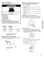 Предварительный просмотр 13 страницы Kenmore Elite SENSOR SMART 110 Use & Care Manual