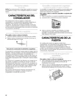 Preview for 44 page of Kenmore Elite Side by Side Refrigerator Use & Care Manual