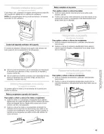 Preview for 45 page of Kenmore Elite Side by Side Refrigerator Use & Care Manual