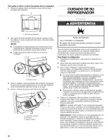 Preview for 46 page of Kenmore Elite Side by Side Refrigerator Use & Care Manual