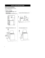 Preview for 6 page of Kenmore Elite Three-Speed Automatic Washers Owner'S Manual & Installation Instructions