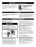 Preview for 6 page of Kenmore Elite Trio 7874 Series Use & Care Manual