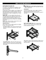 Preview for 21 page of Kenmore Elite Trio 7874 Series Use & Care Manual