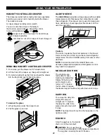 Preview for 22 page of Kenmore Elite Trio 7874 Series Use & Care Manual